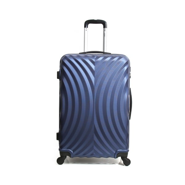 Modrý cestovní kufr na kolečkách Hero Lagos, 60 l