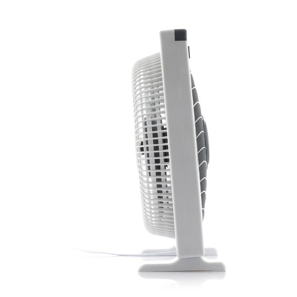 Bílý podlahový ventilátor InnovaGoods, ø 30 cm-image-4