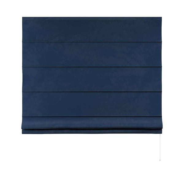 Modrá římská roleta 170x130 cm Posh Velvet - Yellow Tipi-image-3