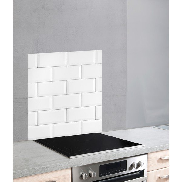 Skleněný kryt na stěnu u sporáku Wenko Splashback Metro-image-2