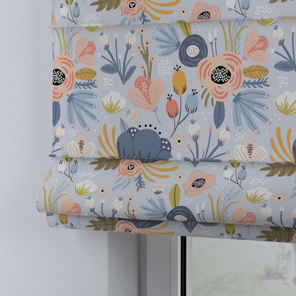 Modro-oranžová roleta 170x160 cm Magic - Yellow Tipi-image-4