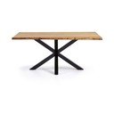 Jídelní stůl s deskou v dubovém dekoru 90x160 cm Argo – Kave Home