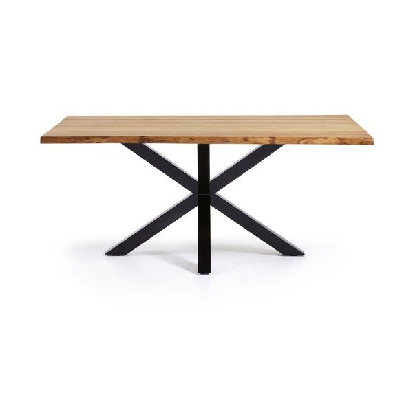 Jídelní stůl s deskou v dubovém dekoru 90x160 cm Argo – Kave Home
