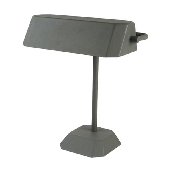 Stolní lampa Metal Notary, metal grey