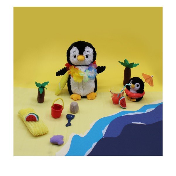 Plyšové hračky v sadě 2 ks Ptipotos Iglou – Les Deglingos-image-2