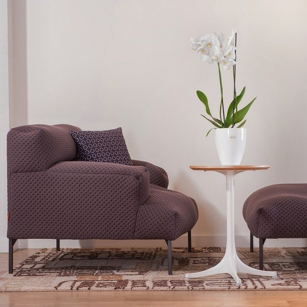 Bílý samozavlažovací květináč Plastia Calimera A2, ø 17 cm-image-1