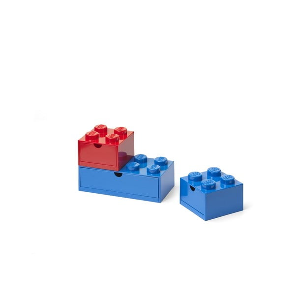 Plastové dětské úložné boxy v sadě 3 ks Multi-Pack - LEGO®-image-1