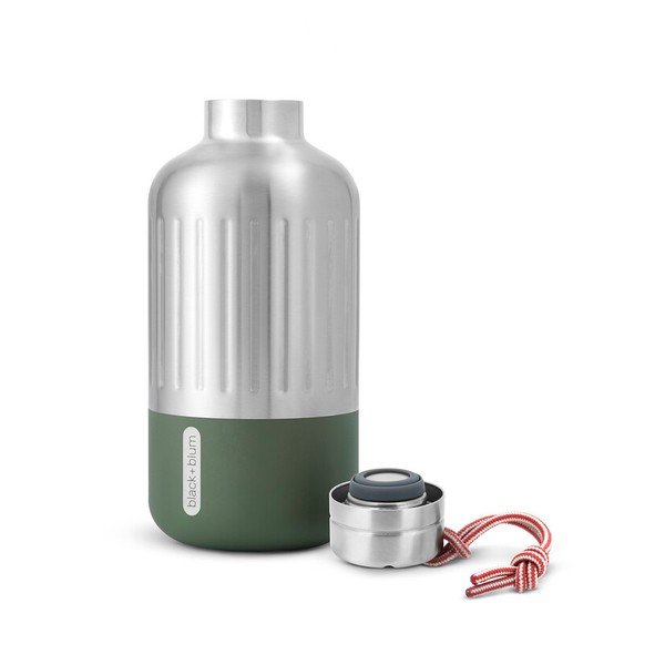 Termoláhev z nerezové oceli ve stříbrné barvě 650 ml Explorer – Black + Blum-image-3