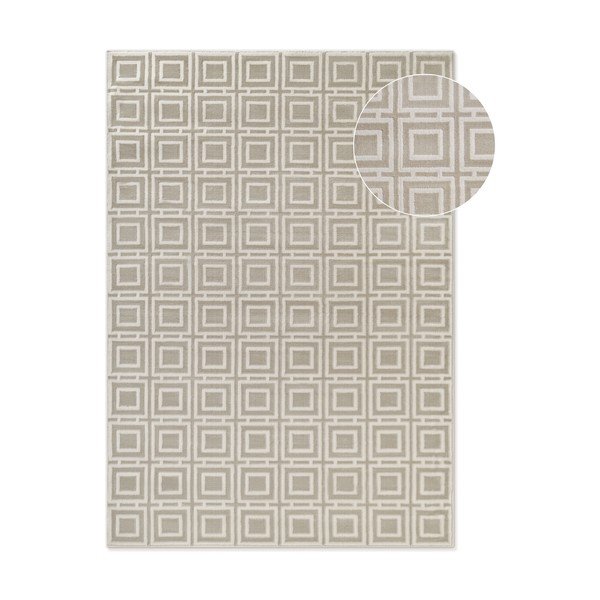 Krémový koberec 120x170 cm Perles Howlite – Elle Decoration