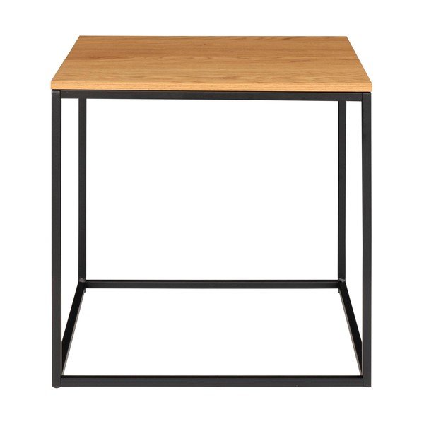 Odkládací stolek s deskou v dubovém dekoru House Nordic Vita, 45 x 45 cm-image-3