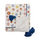 Dětská deka z recyklované bavlny 130x160 cm Cherry – Bloomingville Mini