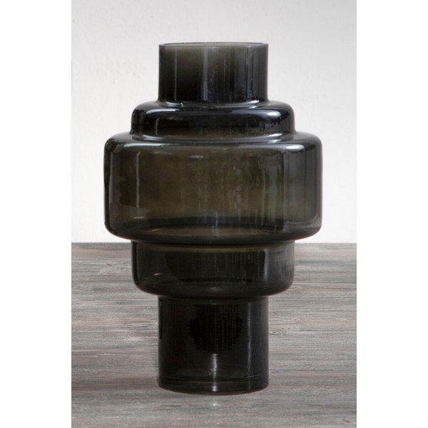 Černá skleněná váza (výška 30 cm) Cayden – Premier Housewares-image-4