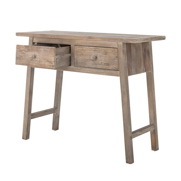 Konzolový stolek z borovicového dřeva v přírodní barvě 40x100 cm Camden – Bloomingville-image-3