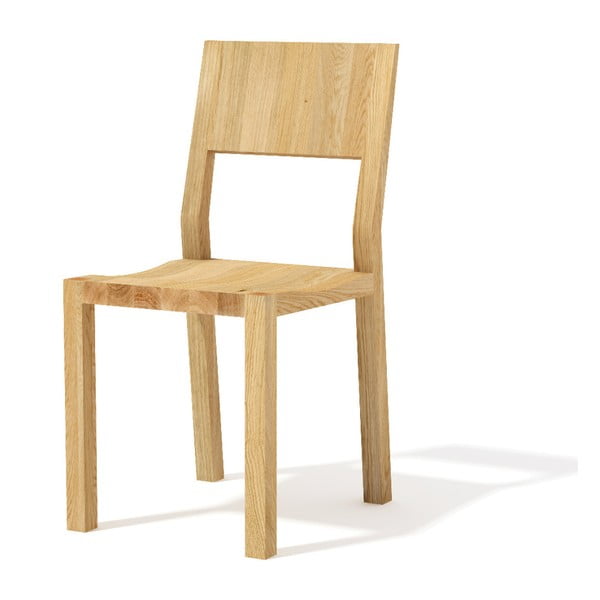 Jídelní židle z masivního dubového dřeva Javorina Hevy