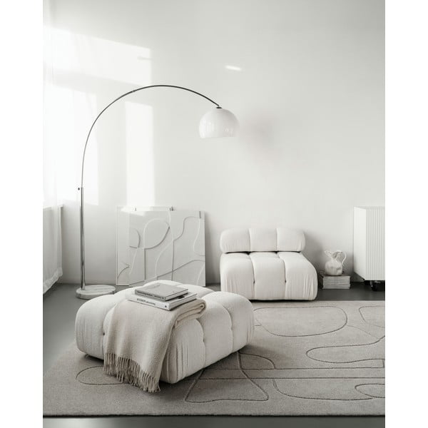 Světle šedý vlněný koberec 160x230 cm Morphic – Agnella-image-1