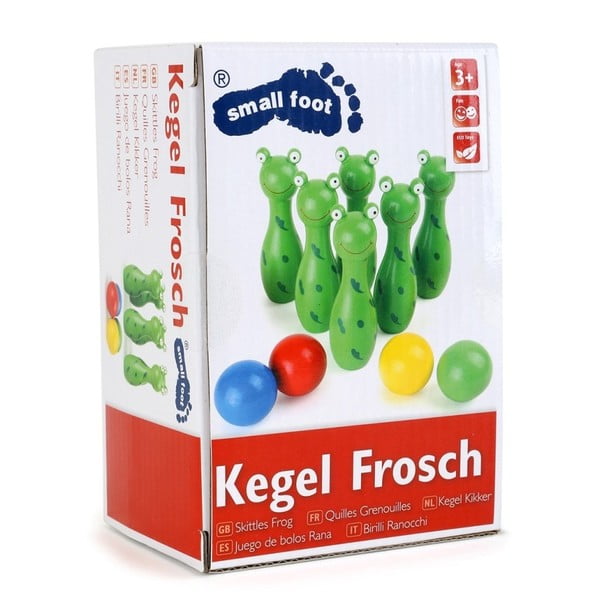 Dřevěné kuželky Legler Frog-image-1