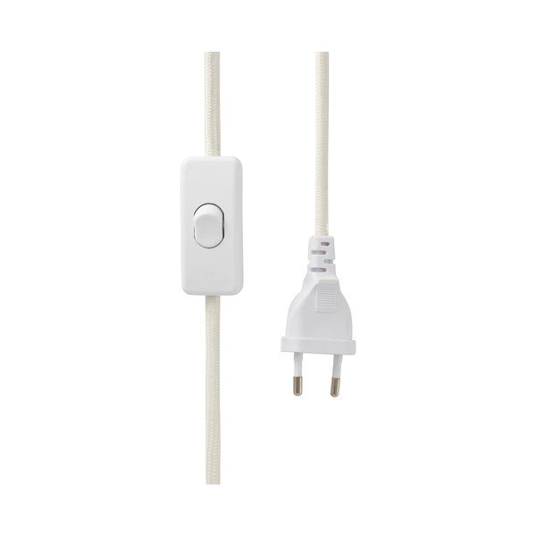 Krémová látková stolní lampa (výška 46 cm) Fay – Ellos Home-image-4