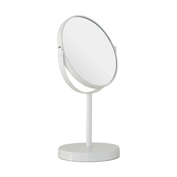 Bílé kosmetické oboustranné zrcadlo Premier Housewares, 15 x 26 cm
