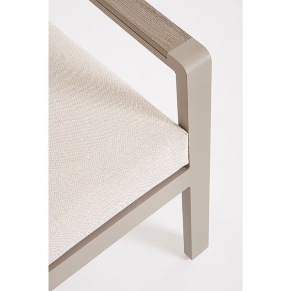 Béžový hliníkový zahradní lounge set pro 5 Elna – Bizzotto-image-3