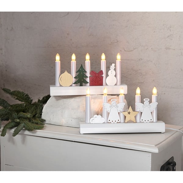 Bílá vánoční světelná dekorace Julia – Star Trading-image-3