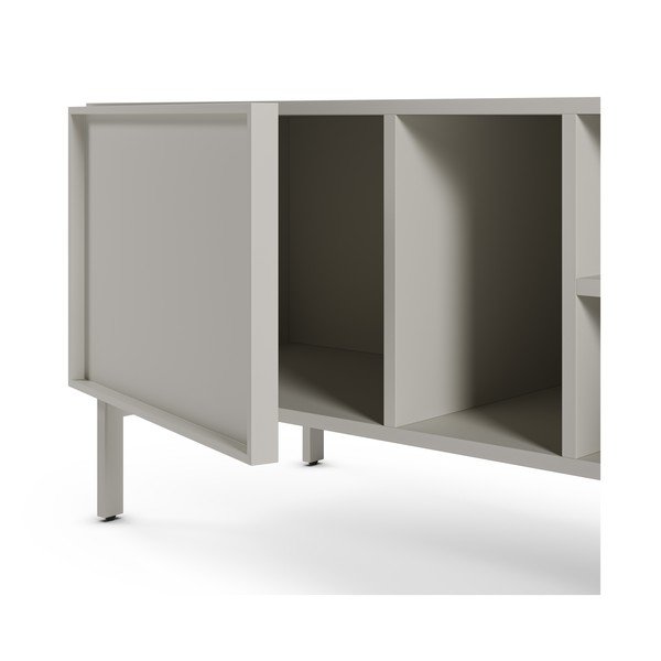 Krémový TV stolek 160x51x42 cm Brise – Marckeric-image-3