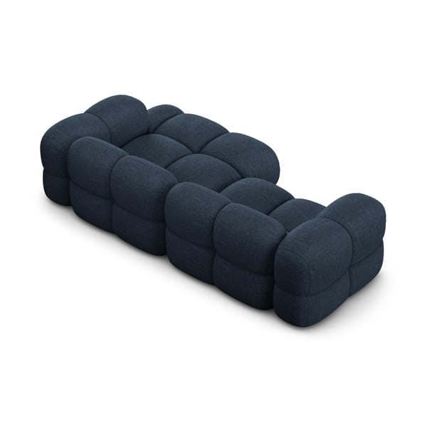 Tmavě modrá rohová pohovka (pravý roh/s lenoškou) Loretto – Cosmopolitan Design-image-4