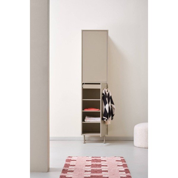 Béžová šatní skříň z MDF 50x210x55 cm Kipp – Jotex-image-2