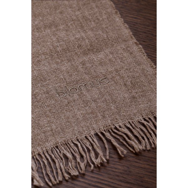 Hnědý vlněný přehoz Blomus Merino-image-3