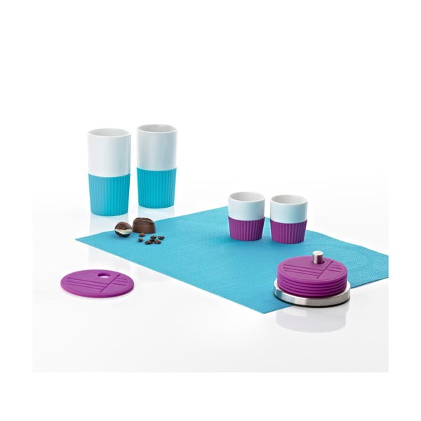 Prostírání na stůl, 2 ks, fialové-image-2