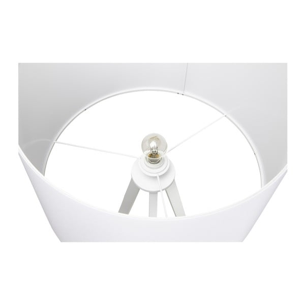 Bílá stojací lampa Kokoon Trivet-image-3