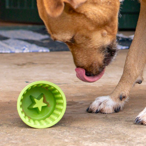 Lízací miska Yoggie Pot Green – LickiMat-image-1