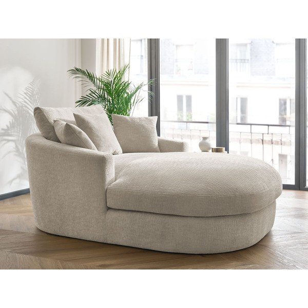 Béžové žinylkové křeslo Belem – Bobochic Paris-image-1