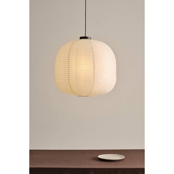Béžové papírové závěsné svítidlo ø 65 cm Selma – Jotex-image-1