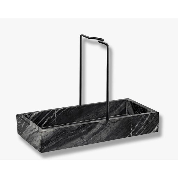 Tmavě šedý kamenný organizér k dřezu Marble – Mette Ditmer Denmark-image-3