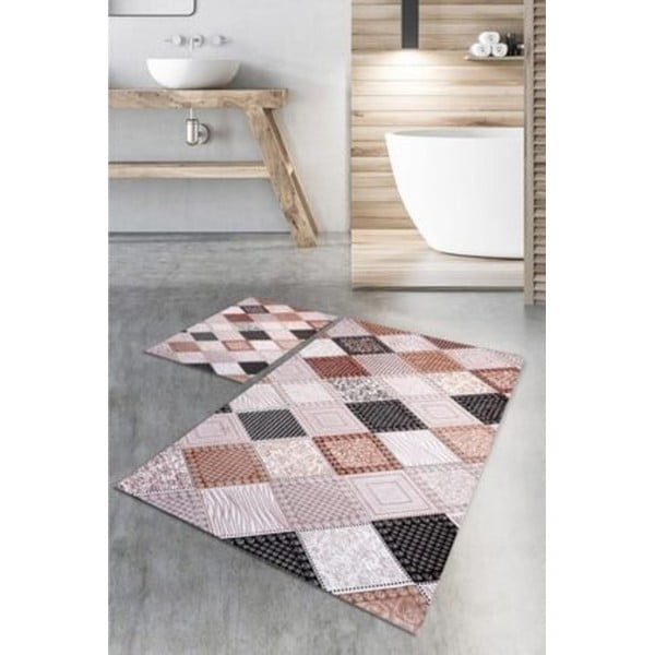 Koupelnové předložky v sadě 2 ks 60x100 cm – Mila Home-image-1