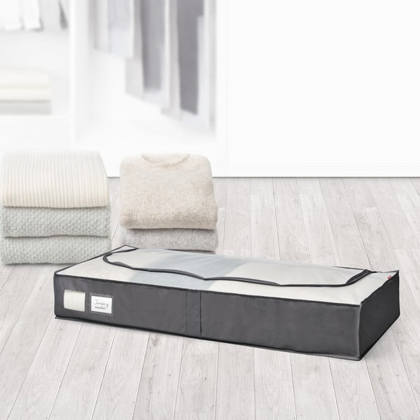 Vyztužený látkový úložný box pod postel – Rayen-image-1