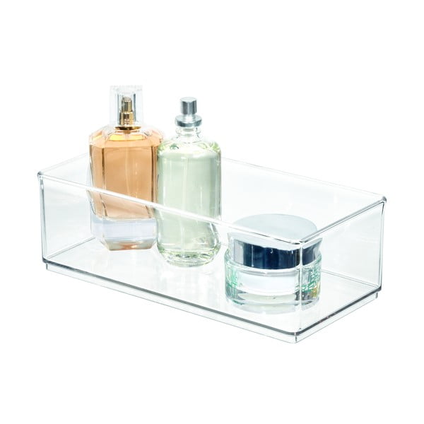 Transparentní úložný box iDesign The Home Edit, 11,9 x 24 cm-image-3