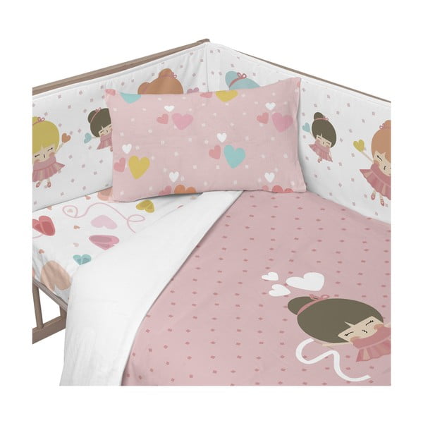 Mantinel do postýlky 210 cm Dancing – Mr. Fox-image-1