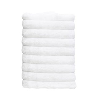 Bílý bavlněný ručník Zone Inu, 100 x 50 cm