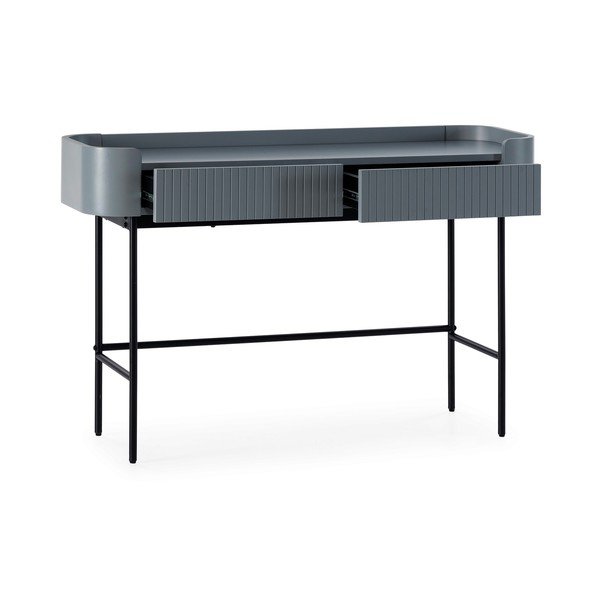 Modrý konzolový stolek 40x120 cm Willa – MOME-image-2