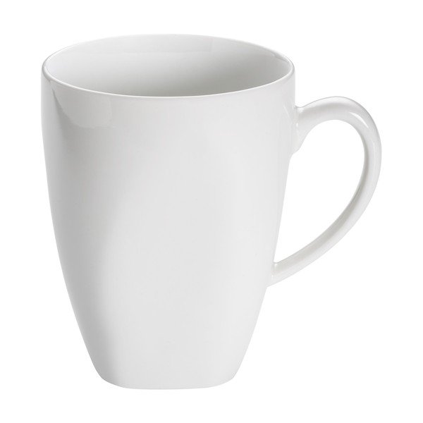 Bílý porcelánový hrnek Maxwell & Williams Basic, 340 ml