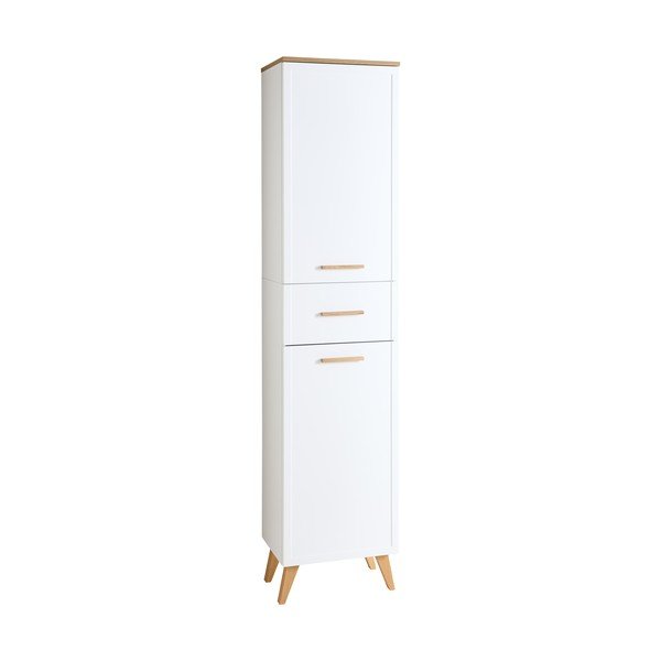 Bílá koupelnová skříňka 184x45 cm Quickset 383 – Pelipal-image-2