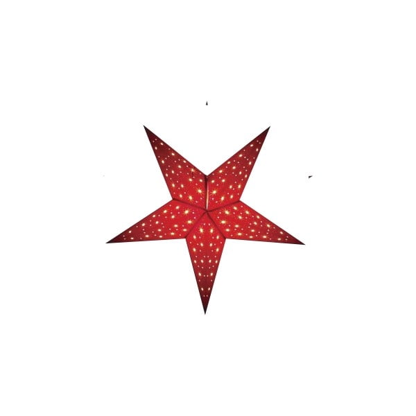 Dekorativní hvězda Starlet Red, 60 cm