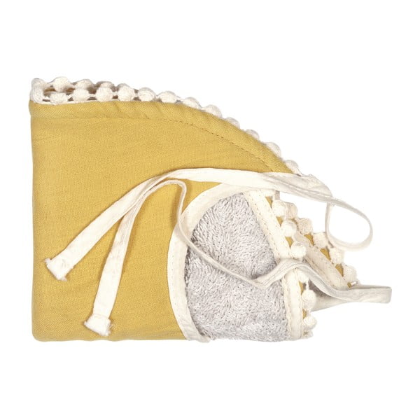 Žlutý mušelínový bryndák Kindsgut London-image-4