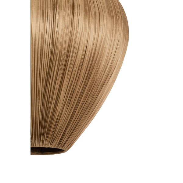 Hnědé závěsné svítidlo s textilním stínidlem ø 12 cm Verita – Light & Living-image-4