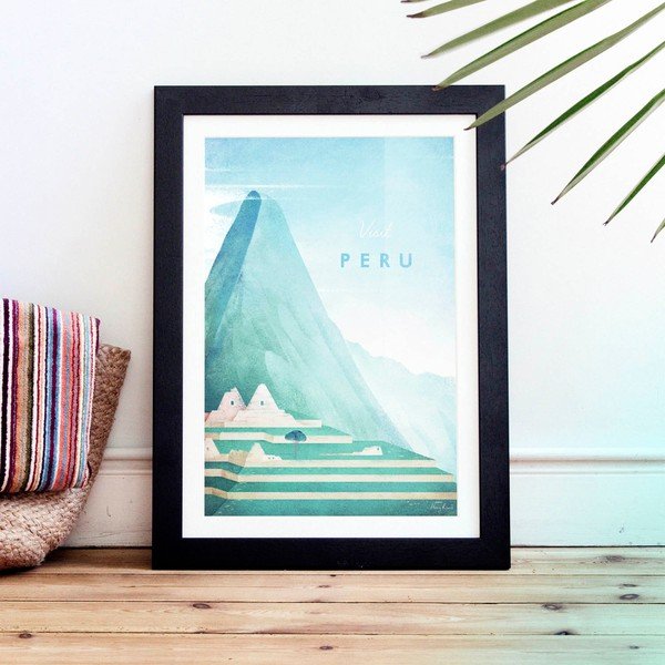 Plakát Travelposter Peru, A2-image-1