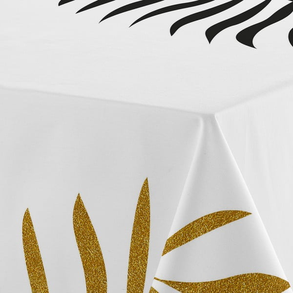 Ubrus 145x250 cm Foliage – Blanc-image-3