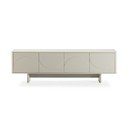 Krémový TV stolek 180x55x40 cm Solei – MOME