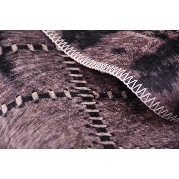 Tmavě hnědý koberec Vitaus Animal, 80 x 120 cm-image-2