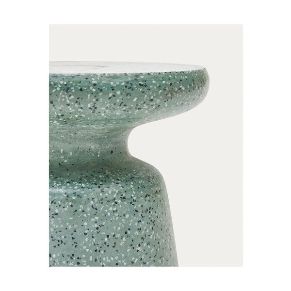 Keramický kulatý zahradní odkládací stolek ø 39 cm Mesquida – Kave Home-image-4